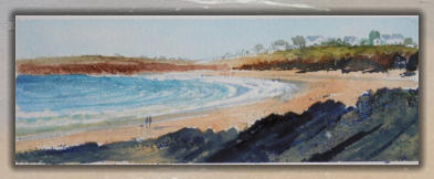 Watercolour    30cms x 12 cms      £150