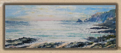 Watercolour   35cms x 14cms           £150      